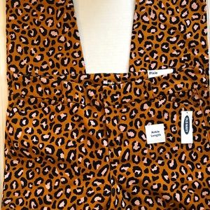 Leopard-Print Old Navy Pixie Pants